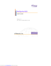 UTStarcom NetSprite1023 User Manual