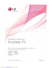 LG 60PV490-UC Owner's Manual