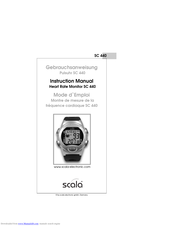 Scala SC 440 Instructions Manual