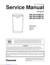 Panasonic NR-AH181MS1N Service Manual