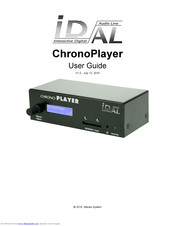 ID-AL ChronoPlayer User Manual