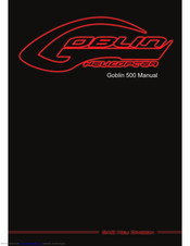 Cobra Helicopter Goblin 500 Manual