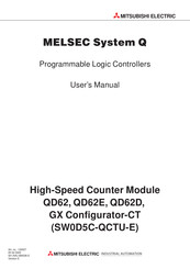 Mitsubishi Electric QD62E User Manual