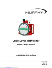 Murphy LM500 Installation Instructions Manual