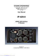 Dynamic Engineering IP-429-II User Manual