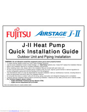 AirStage AOUA60RLAVM Quick Installation Manual