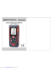 Mastech MS6460 User Manual