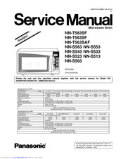 Panasonic NN-T563SF Service Manual