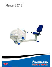 Monark CARDIO COMFORT 837 E Manual