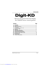 Digit-KD VISION series Instruction Manual