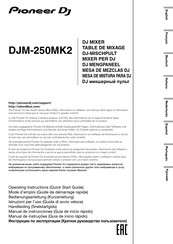 PIONEER DJ DJM-250MK2 Operating Instructions Manual