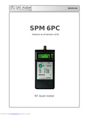 SAT-Kabel SPM 6PC Manual