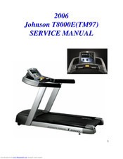 Johnson Fitness TM97 Service Manual