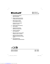 Einhell GE-LC 18 Li T Original Operating Instructions