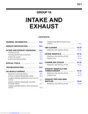 Mitsubishi EVO X Repair Manual