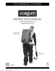 ECO REMOVAL SYSTEMS ECOGUM MIDI Instruction Manual