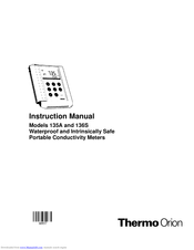 Thermo orion 135A Instruction Manual