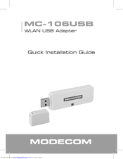 Modecom MC-106USB Quick Installation Manual
