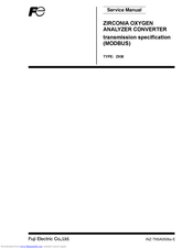 Fuji Electric ZKM Service Manual