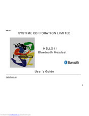 Systime HELLO II User Manual