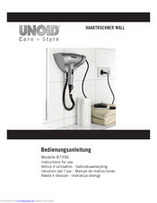 Unold 87396 Instructions For Use Manual