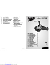 Ferm FEAG-115/500 User Manual