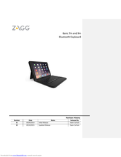 Zagg Basic 9in Manual