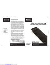 HoMedics MMN-7500 Instruction Manual And  Warranty Information