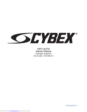 CYBEX 12130-999-4 N Owner's Manual