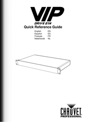 Chauvet Professional VIP Drive 21N Quick Reference Manual