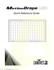 Chauvet DJ MotionDrape LED Quick Reference Manual