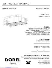 Dorel WM3611 Instructions Manual