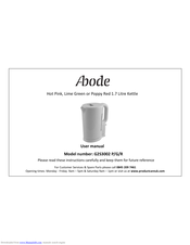 Abode G2S3002 G User Manual