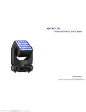 ArtFox Lightning MATRIX 25E User Manual