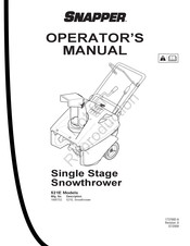 Snapper 1695702 Operator's Manual