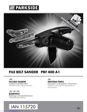 Parkside PBF 400 A1 Operation And Safety Notes