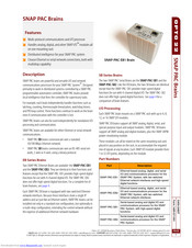 OPTO 22 SNAP-PAC-EB1 Datasheet