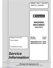 Hotpoint WMSAQG621GUK Service Information