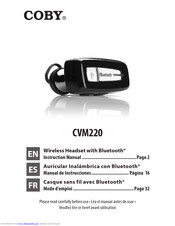 Coby CVM220 Instruction Manual
