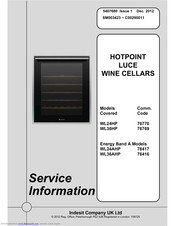 Hotpoint 76769 Service Information