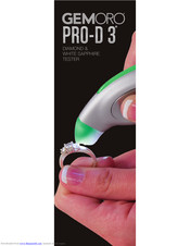 GemOro PRO-D 3 Manual