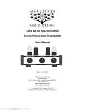 Mapletree Ultra 4B SE User Manual