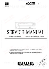 Aiwa XC-37M Service Manual