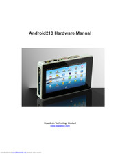 Boardcon Android210 Hardware Manual