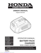 Honda Power Products HBC210W Operator's Manual
