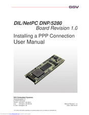 SSV DNP/5280 User Manual