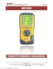 IMR IMR 1050X Manual