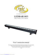 Light Emotion LEDBAR1803 User Instruction Manual