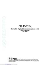 AEQ TLE-02D User Manual