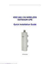 Z-Com ZCN-1523H-2-8 Quick Installation Manual